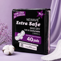 Newave Extra Safe Maxi Dry Sanitary Pads – 320mm | 40 Pads