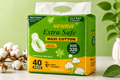 Newave Extra Safe Maxi Cotton Sanitary Pads – 320mm | 40 Pads